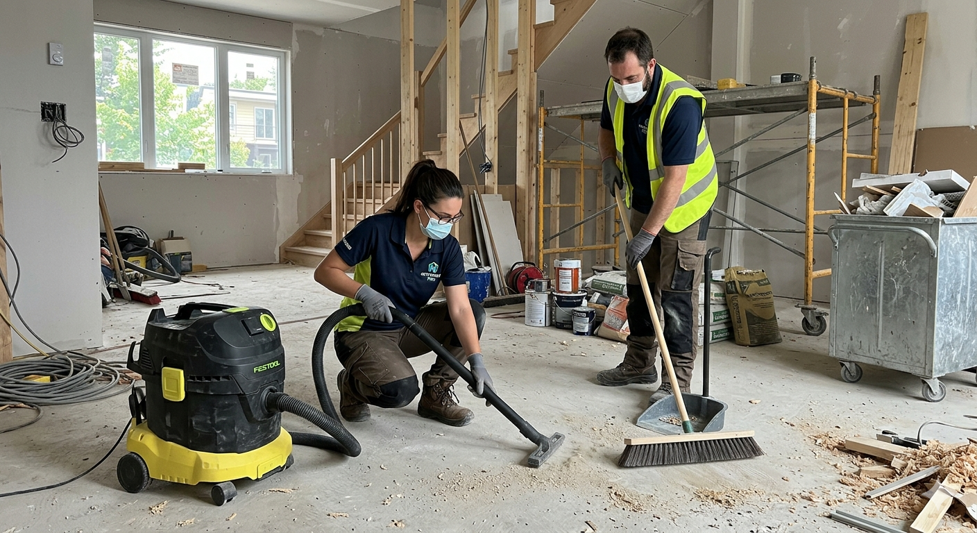 Nettoyage fin de chantier professionnel Casablanca